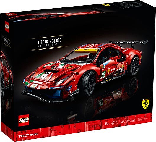 Lego   42125 Ferrari 488